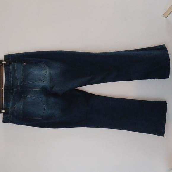 Democracy WKE2290Y6 Itty Bitty Boot Jean Blua Denim Size 18W High Rise Ab Soluti - Picture 7 of 9